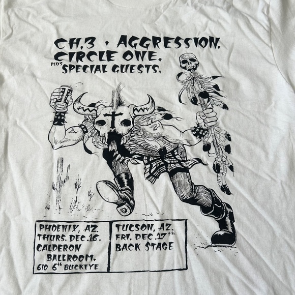 Channel 3 Agression VintageFlyer Tee - Picture 2 of 2